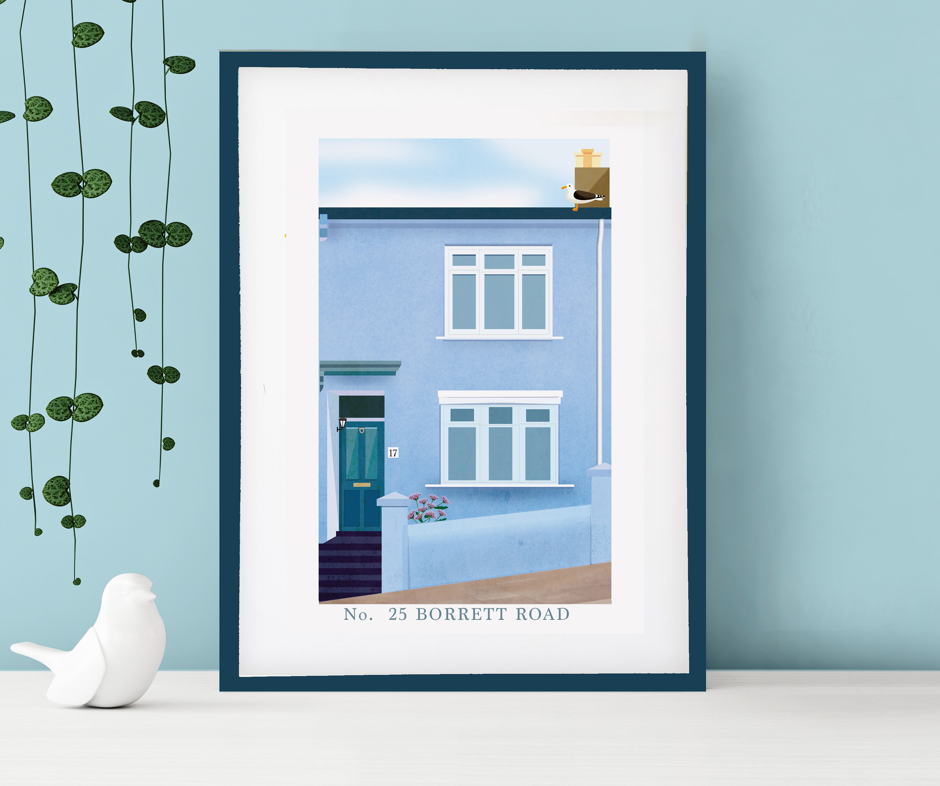 | de Portrait Maison | d'impression Personnalisées Cadeau Personnalisé Cadeau Crémaillère