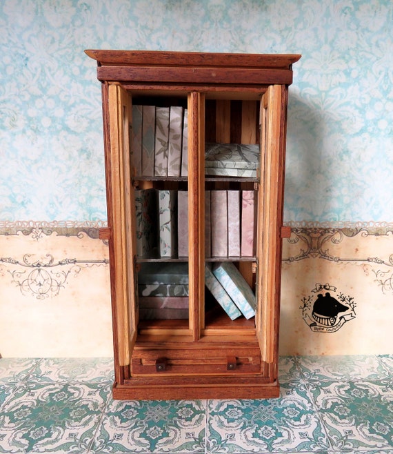miniature bookcase