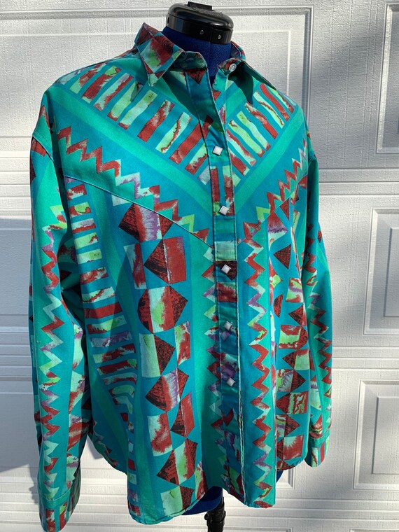 Vintage TRU-WEST Rockmount Ranch Wear X-L