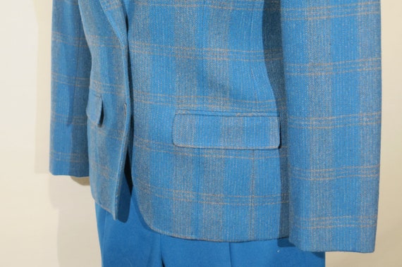 Pendleton two piece women's blue power suit. - image 5