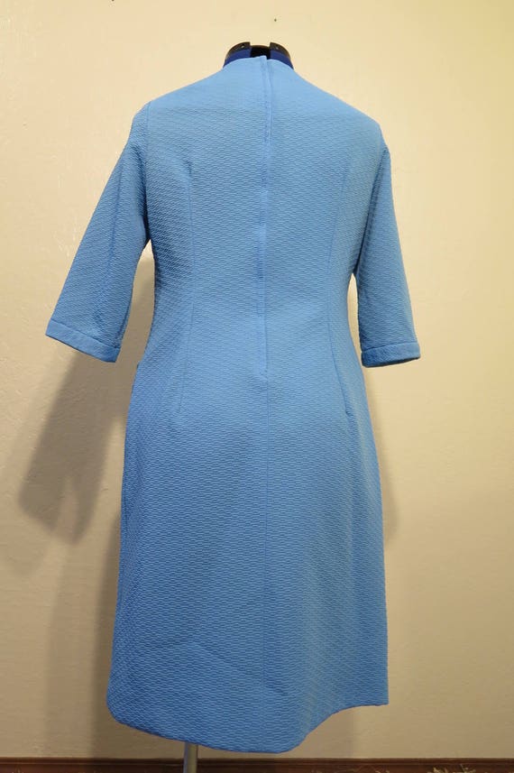 60's Mad Men Vintage Womens Dress, Lady Mendel Kn… - image 6