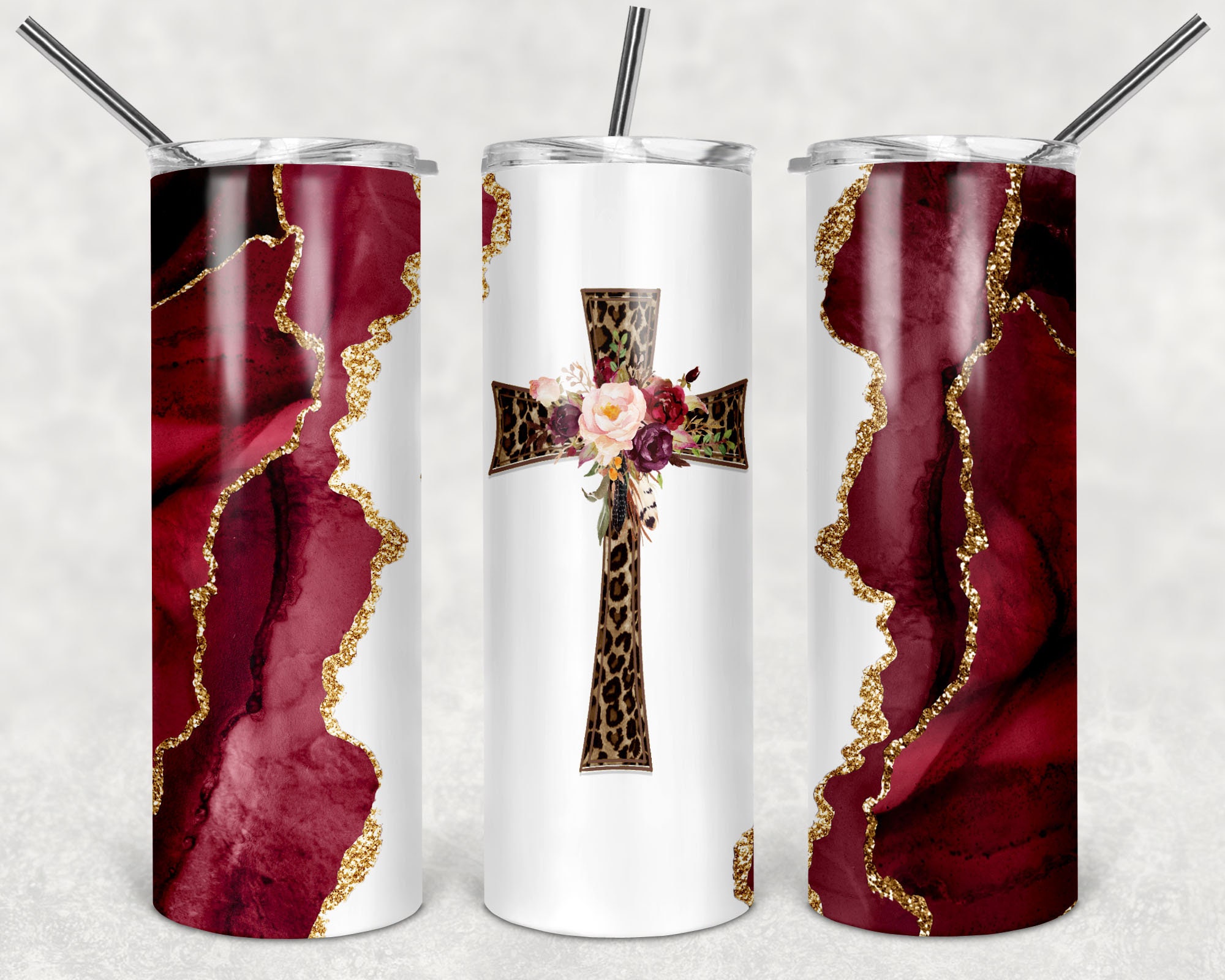 Religious faith Christian tumbler Etsy