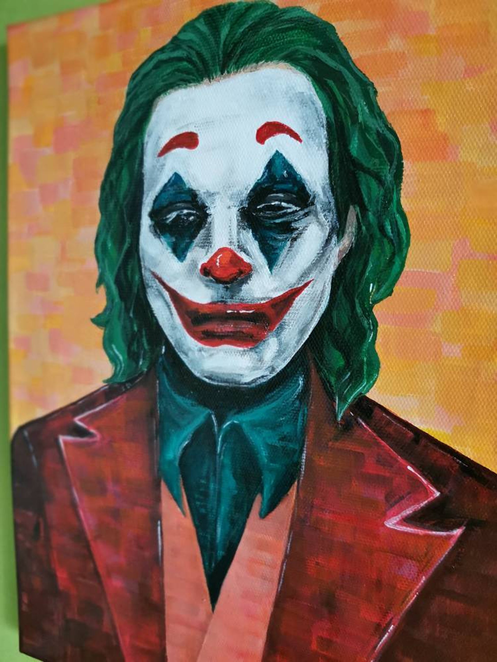 Canvas / canvas art / canvas Joker / joker art / canvas | Etsy