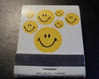 Happy Face Matchbook (unused)