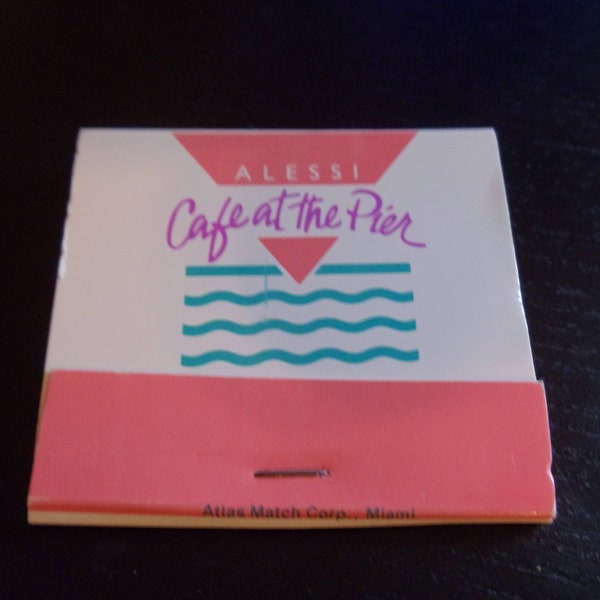 Alessi Cafe at the Pier St. Petersburg, FL Matchbook (Unused)