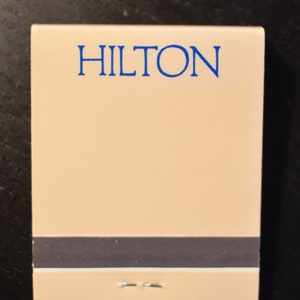 Hilton Hotel Matchbook (unused)