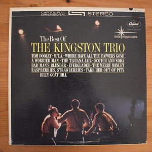The Best of the Kingston Trio ( Capitol Records 1962) Vinyl Original