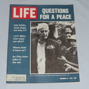 Life Magazine November 10, 1972  Question For a Peace