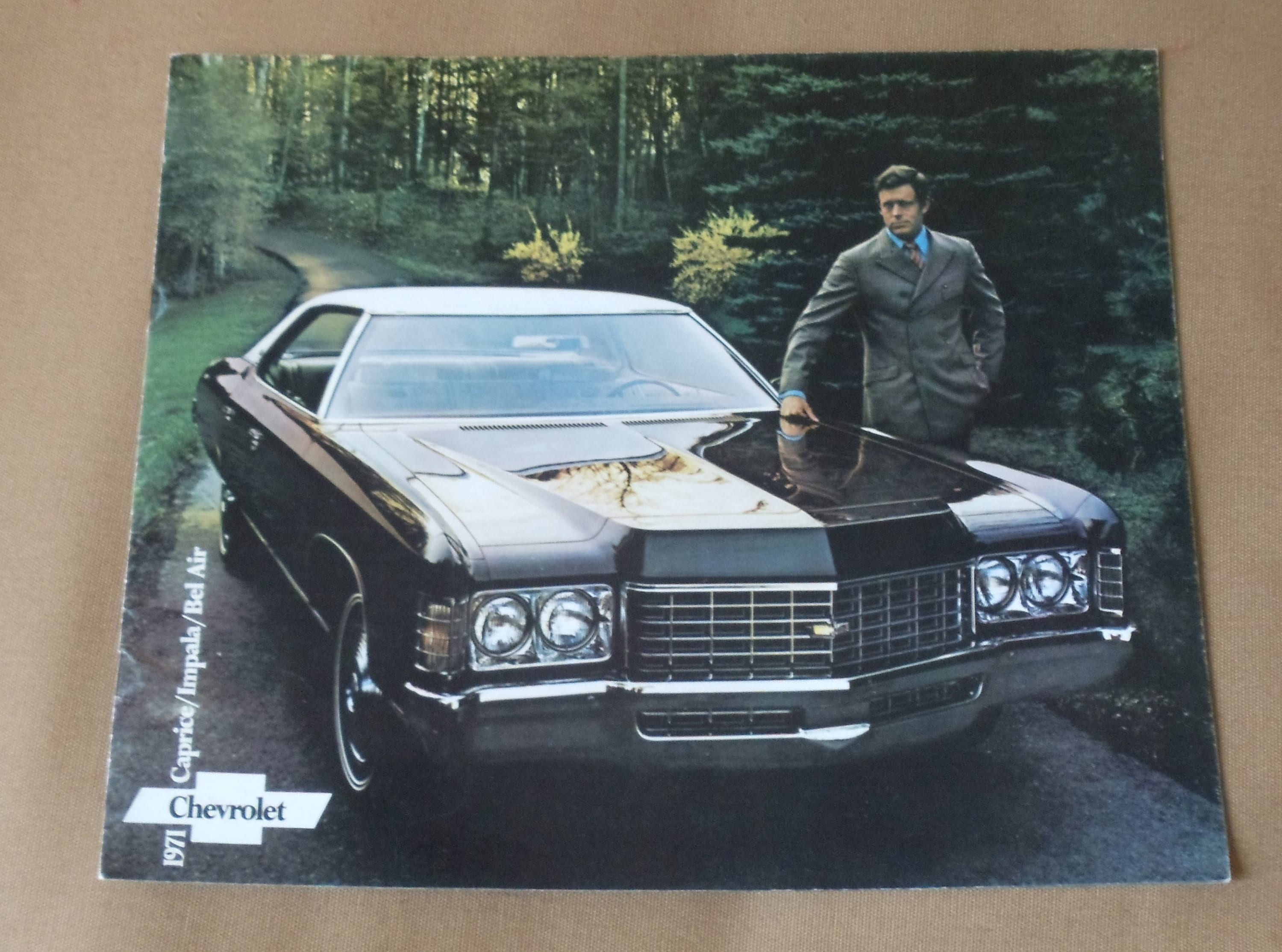 Chevrolet Caprice/impala/bel Air 1971 Original Sales Brochure (20 Pages) -  Etsy, image size:3000x2228