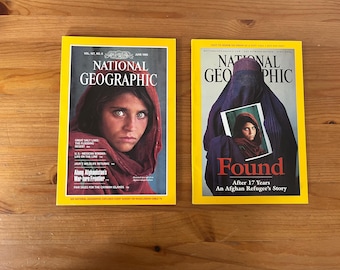 National Geographic June 1985 and April 2002 Issues
