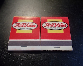 True Value Hardware Stores Matchbook (Lot of 2) Unused