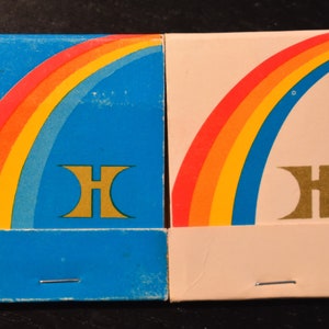 Hilton Hotels and Inns Vintage Matchbooks Lot of 2  (Unused)