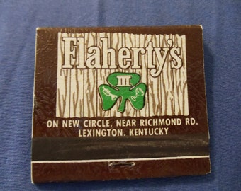 Flaherty's III Louisville, KY Matchbook