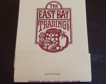 The East Bay Trading Company Charleston, SC Matchbook (Unused)