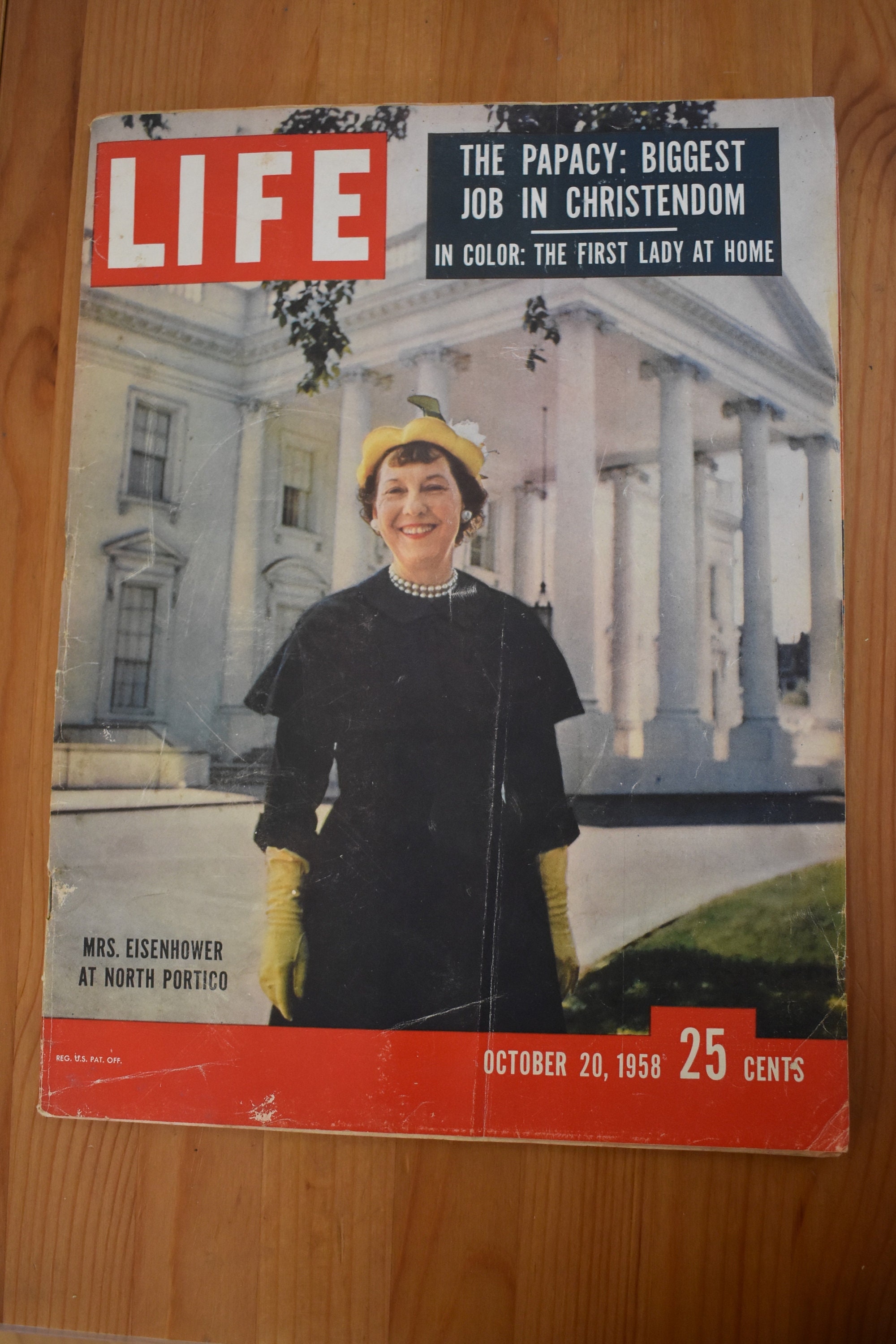 Life Magazine October 20, 1958 (mrs. Eisenhower) - Etsy