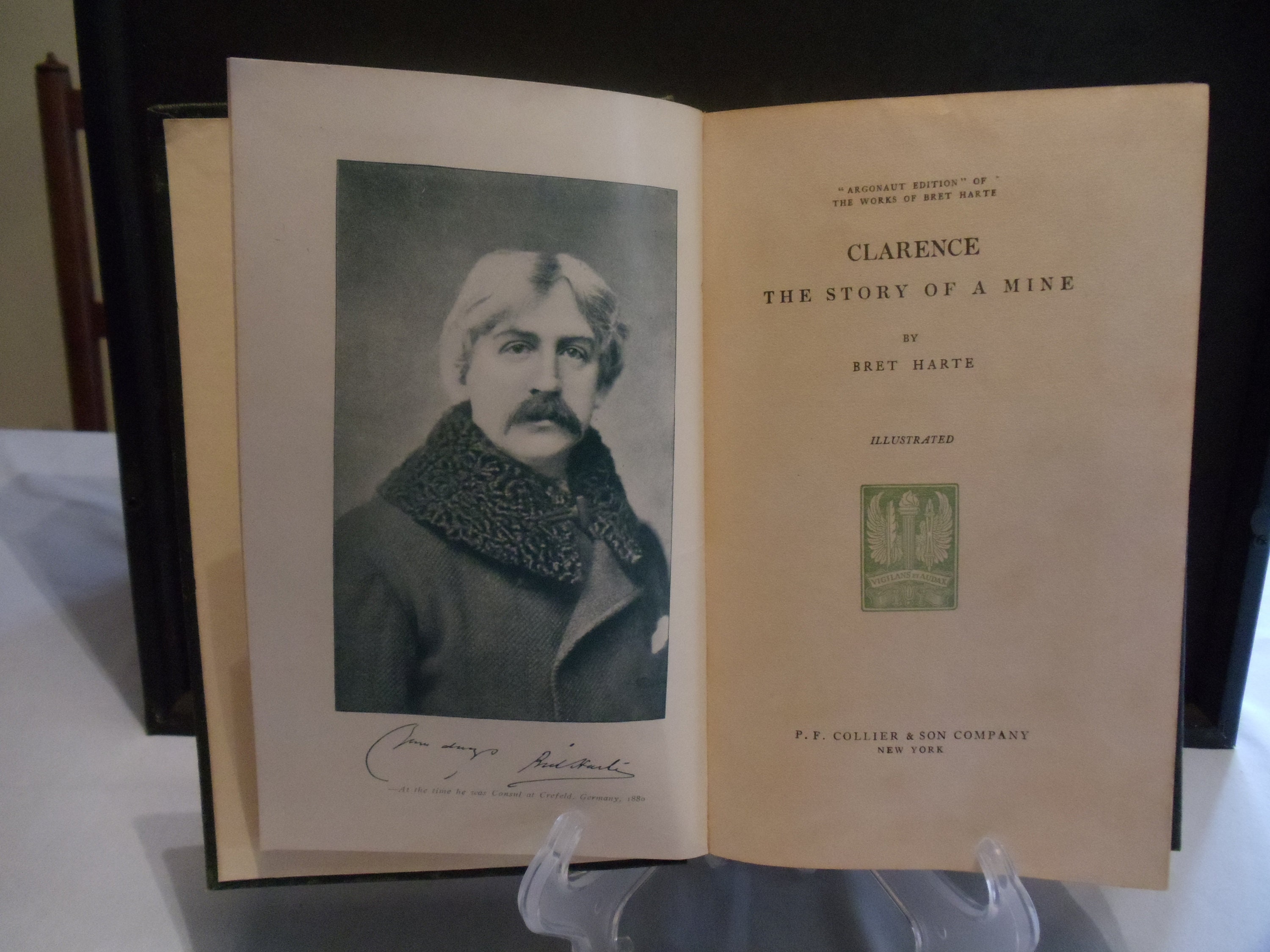 Clarence the Story of a Mine by Bret Harte P.F. Collier & Son New York 1905  