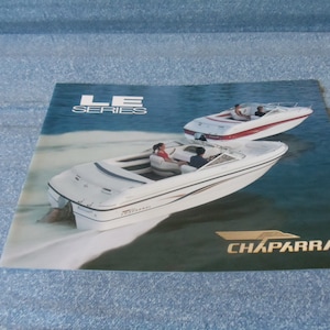 Chaparral Boats LE Series 1998 Original Sales Brochure (11 pages)
