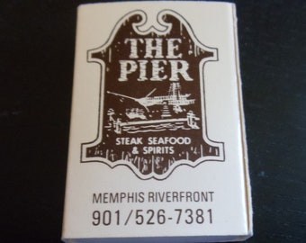 The Pier Restaurant Memphis, TN Matchbook (Unused)