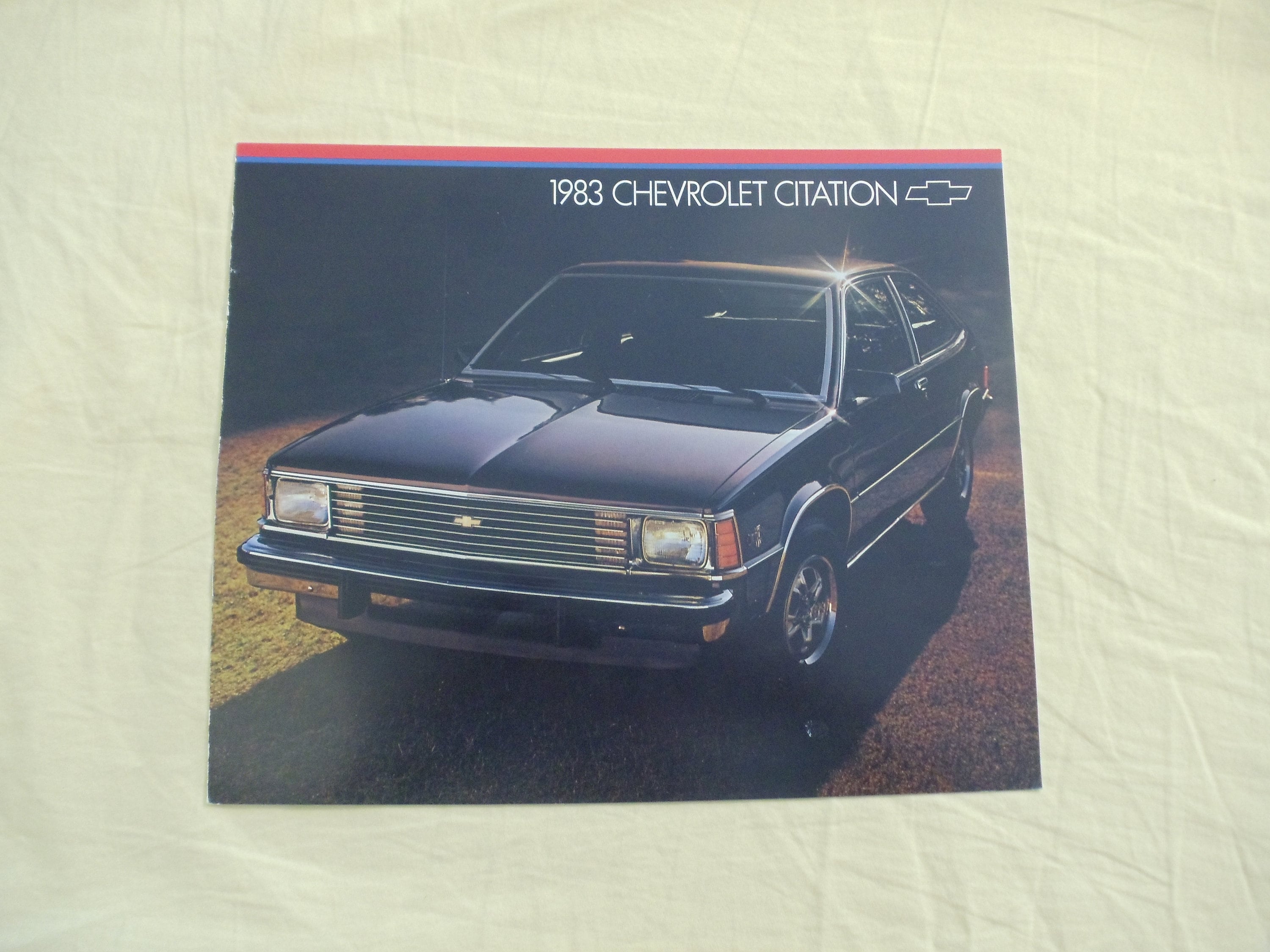Chevrolet 1983 Citation Original Sales Brochure (12 Pages