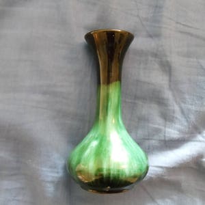 Blue Mountain Pottery Bud Vase 6"