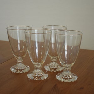 Anchor Hocking Boopie Clear Water Goblet (set of 4)