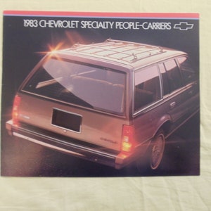 Chevrolet 1983 Specialty People-Carriers (wagons, SUVs) 20 pages