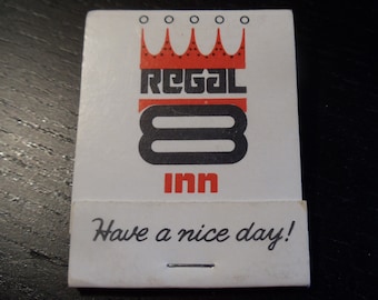 The Regal 8 Inn Matchbook (Unused)