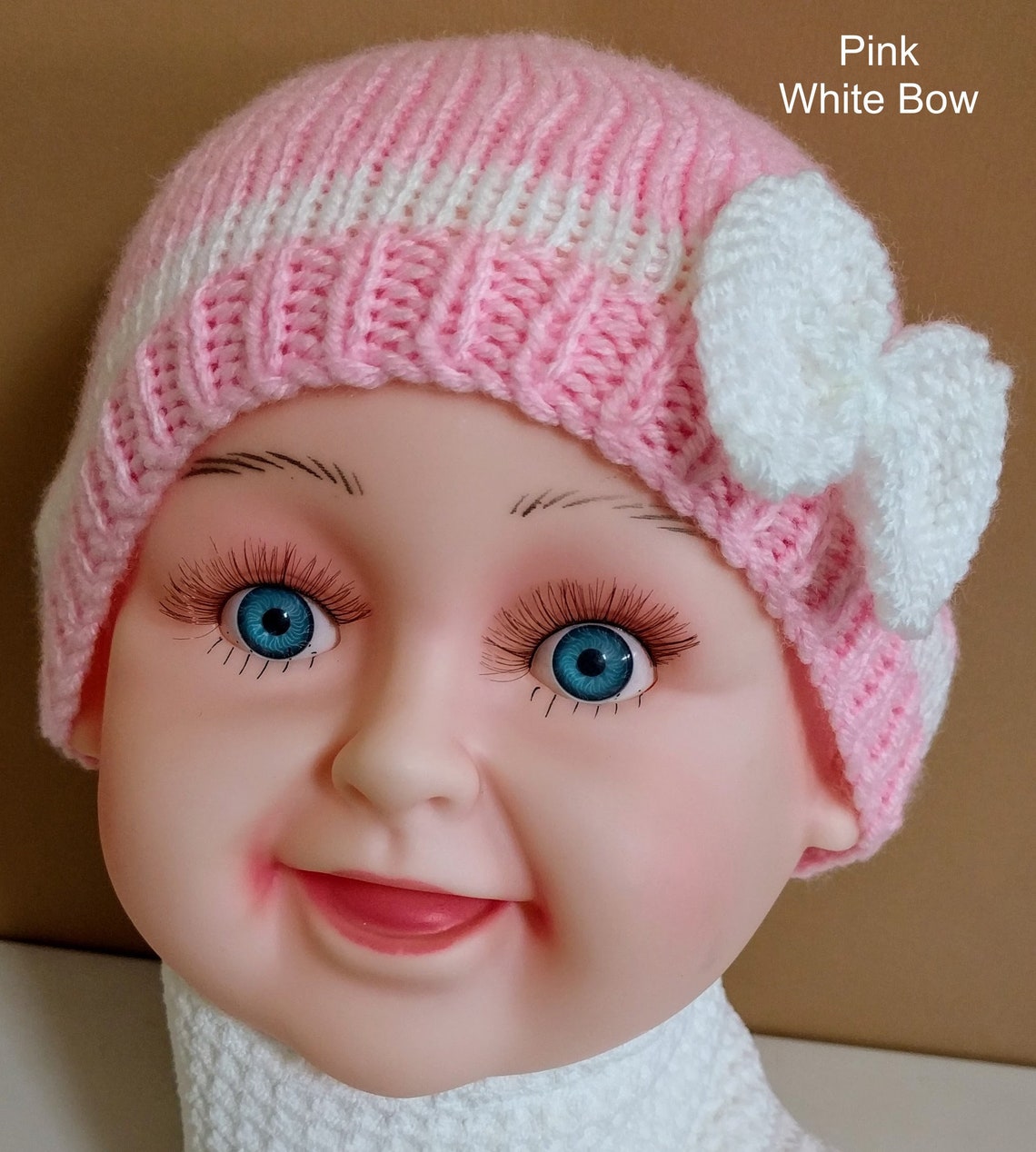 Baby Hats 36 Months Baby Boy Hats Baby Girl Hats Hand Knit Etsy