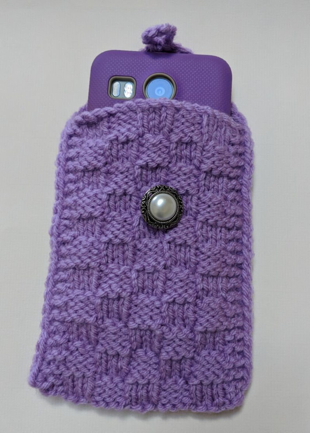 Knitted Cell Phone Covers Hand Knit Phone Cover Knit Phone Etsy