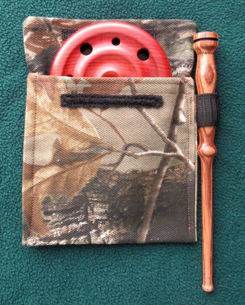 Turkey Hunting Pot Call Pouch With Striker Holder Etsy