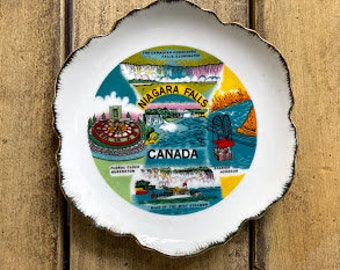 Nagara Falls Canada Souvenr Plate - Etsy