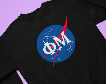 NASA Sorority Logo Crew Neck - Custom Greek Life Sweatshirt
