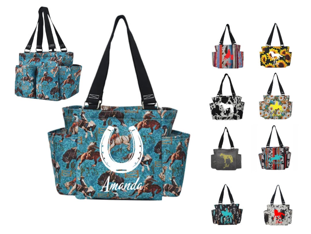 Personalized Grooming Bag, Grooming Tote, Horse Grooming Bag, Horse