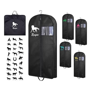 Horse Garment Bag, horse show garment bag, personalized garment bag, horse show clothes, horse bag, monogram garment bag, custom garment bag