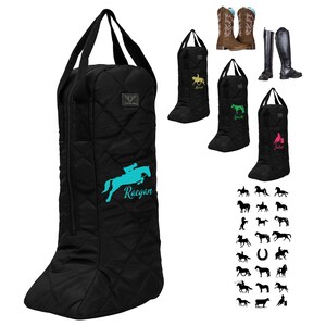 Custom Leather Boot Organizer for Equestrian Gear