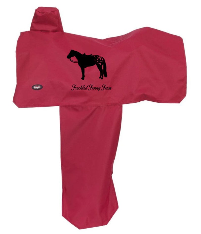 Personalized Horse Western Saddle Cover Custom Saddle Cover Etsy