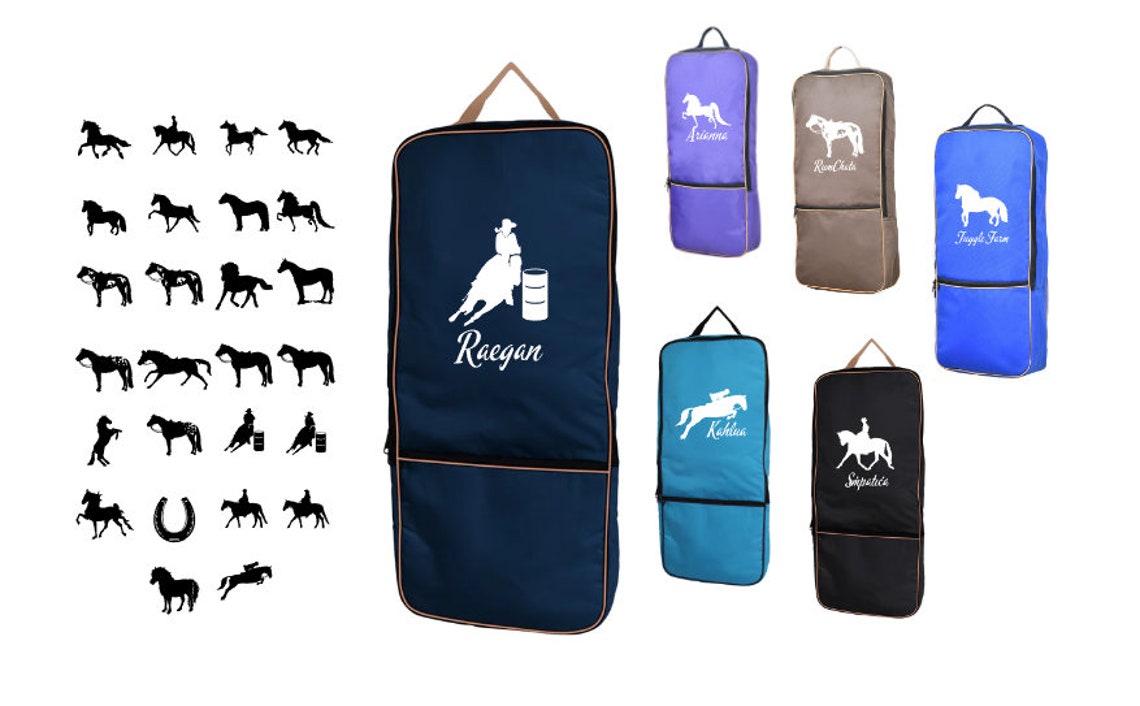 Personalized Horse Bridle Halter Carry Bag Custom Bridle Bag Etsy