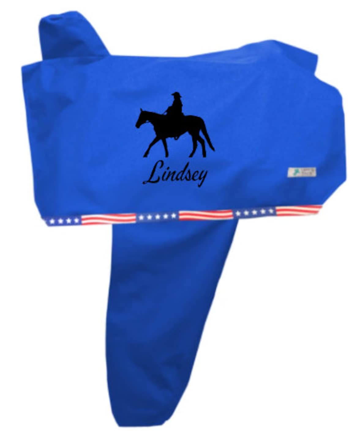 Personalized Horse Western Saddle Cover Custom Western Saddle Etsy