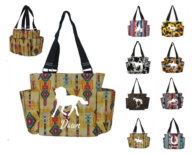 Personalized Grooming Bag Grooming Tote Horse Grooming Bag Etsy