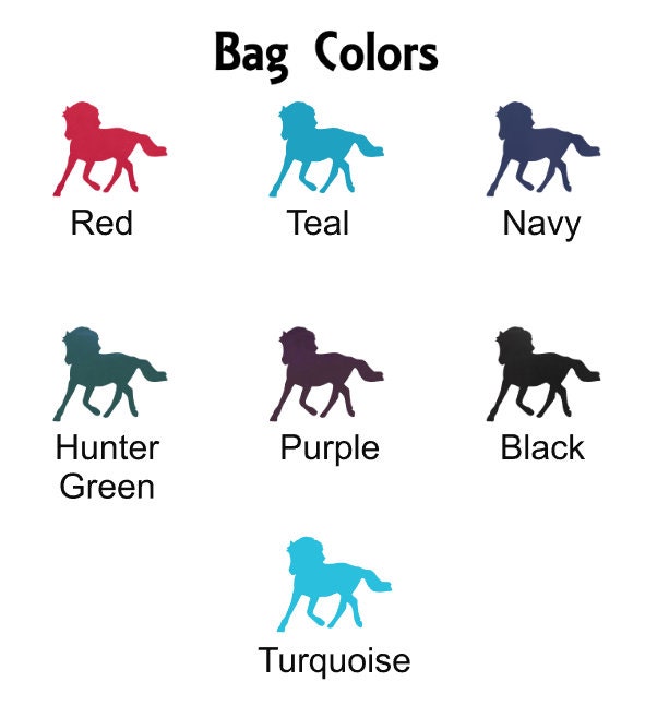 Personalized Horse Blanket Bag, Personalized Horse Supply, Horse Grooming Bag, Custom Horse Tote, Horse First Aid, Hanging Stall Storage Bag