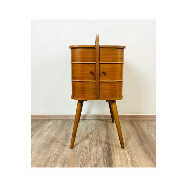 Mid Century Nähkasten 50er