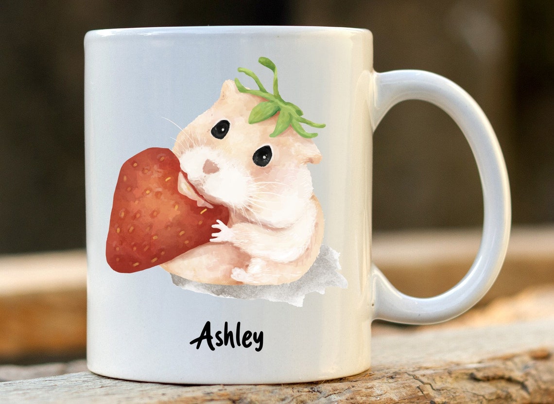 Personalized Hamster Mug Hamster Gift Hamster Cup Hamster Etsy