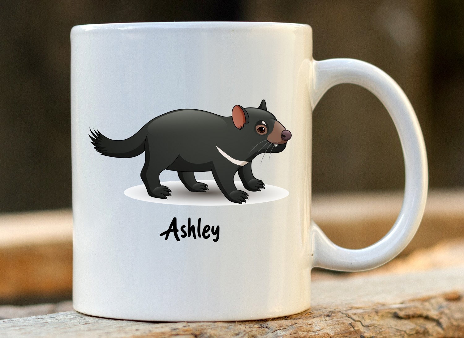 Custom Tasmanian Devil Mug Tasmanian Devil Gift for Her Cute | Etsy