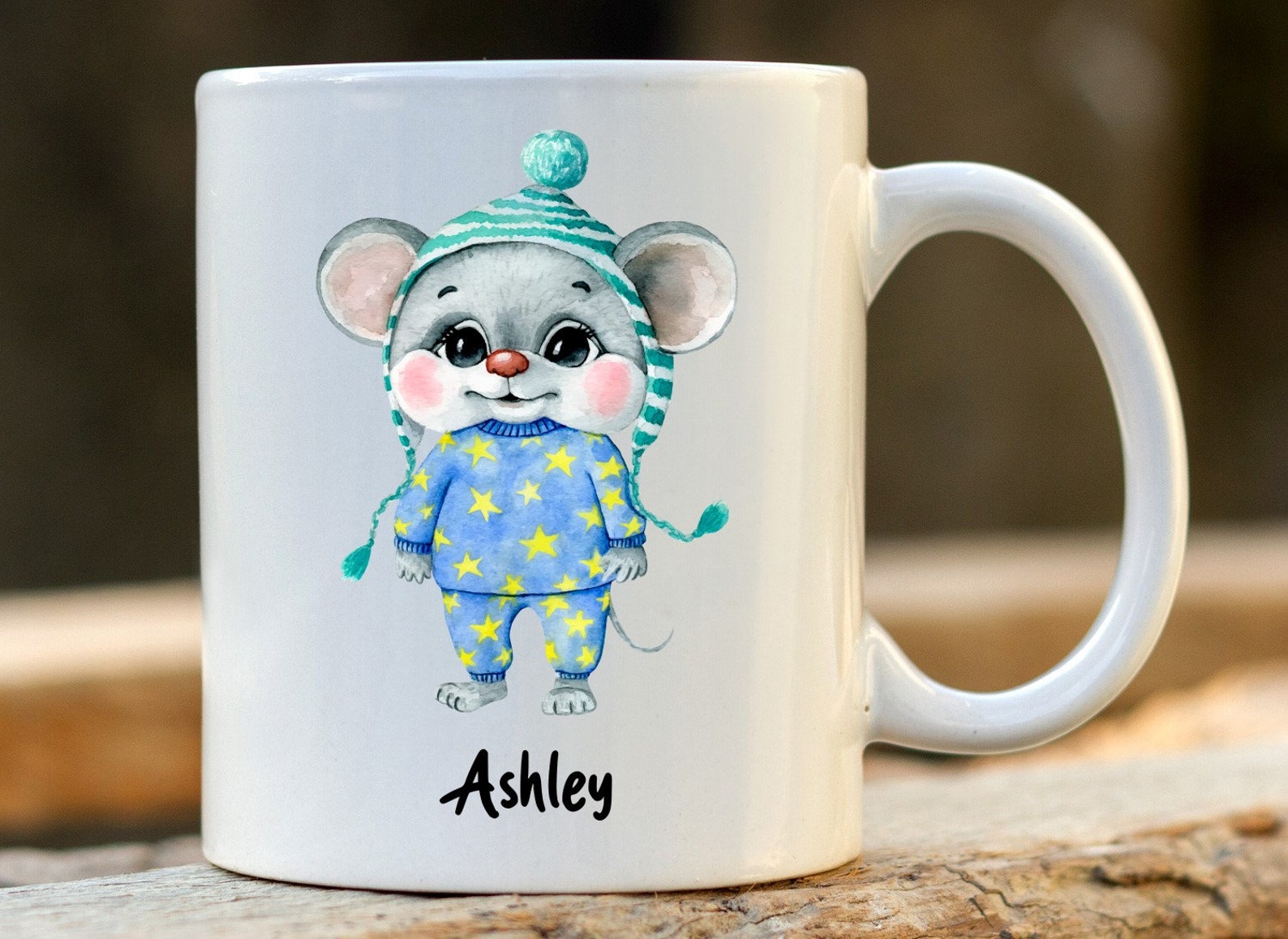 Custom Mouse Mug Mouse Gift for Her Cute Mouse Cup Mouse Etsy
