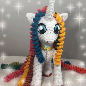 Crochet Unicorn, Amigurumi Unicorn, Unicorn crochet pattern
