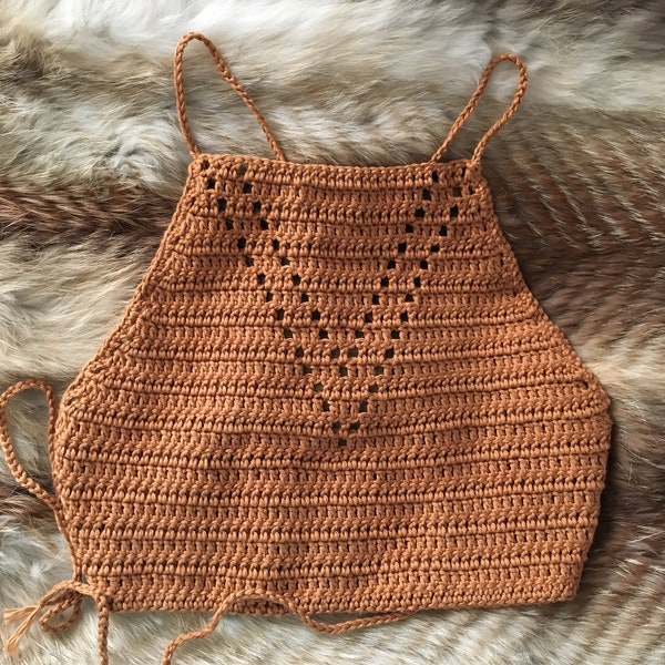 Crochet Festival Halter Top