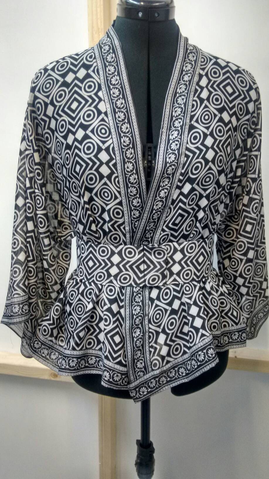 Kimono evening jacket Etsy