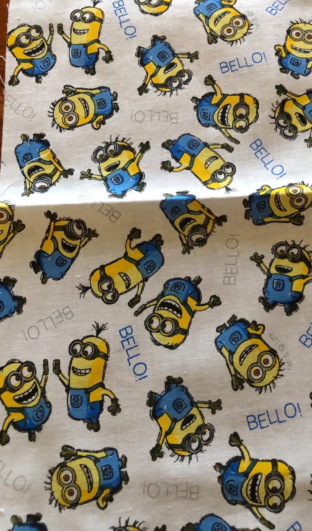 Minion Cotton Remnant - Etsy