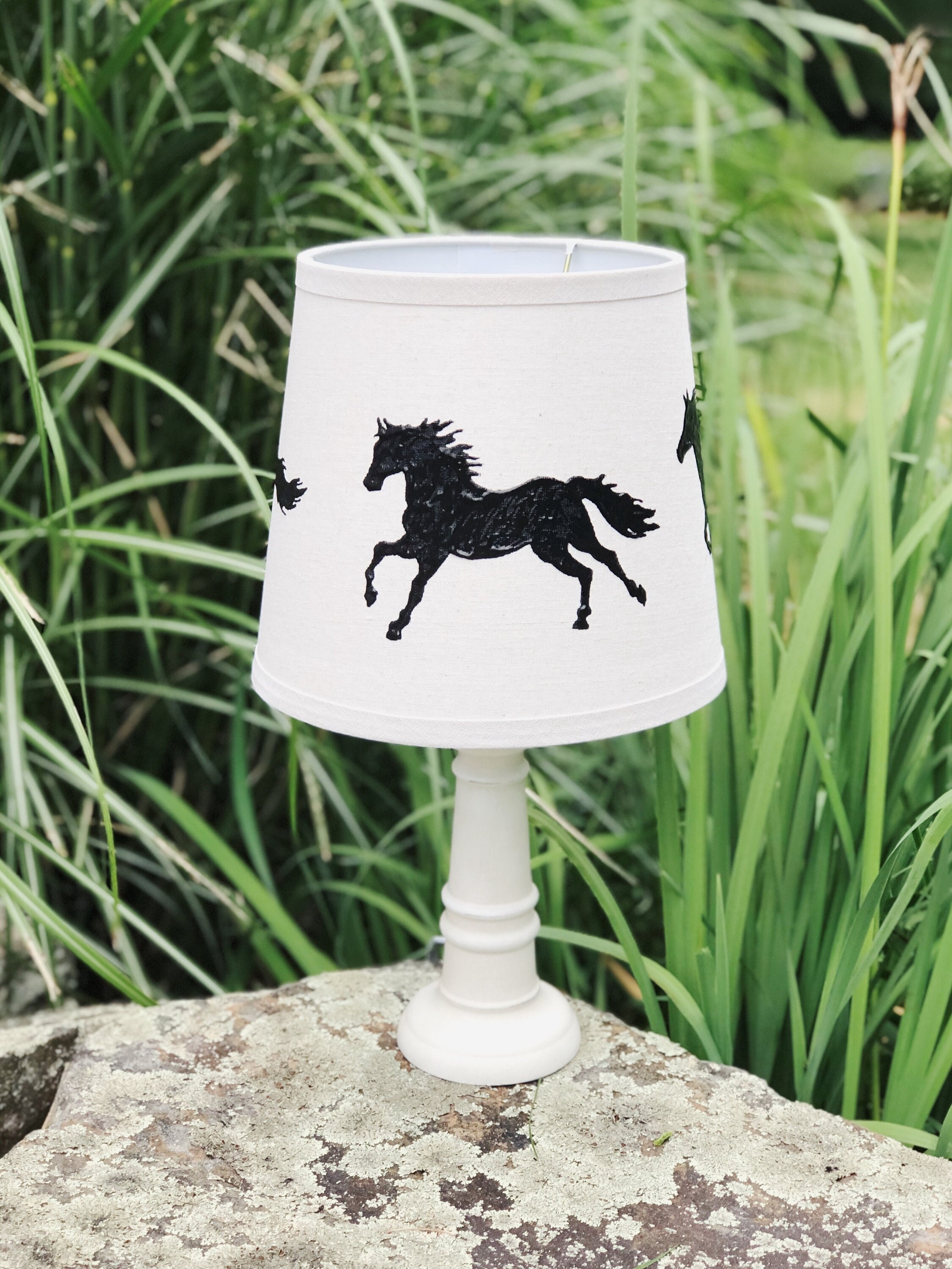 Horse sale lamp shade