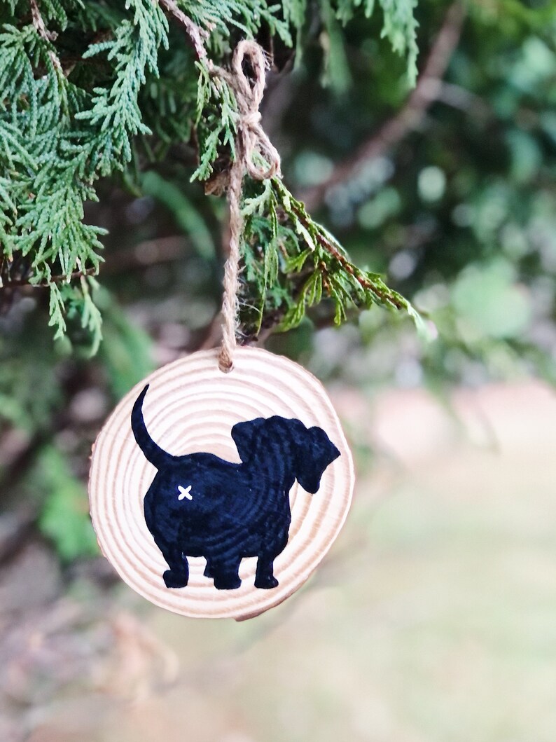 Sausage Dog Gift Sausage Dog Ornament Christmas Bauble Etsy